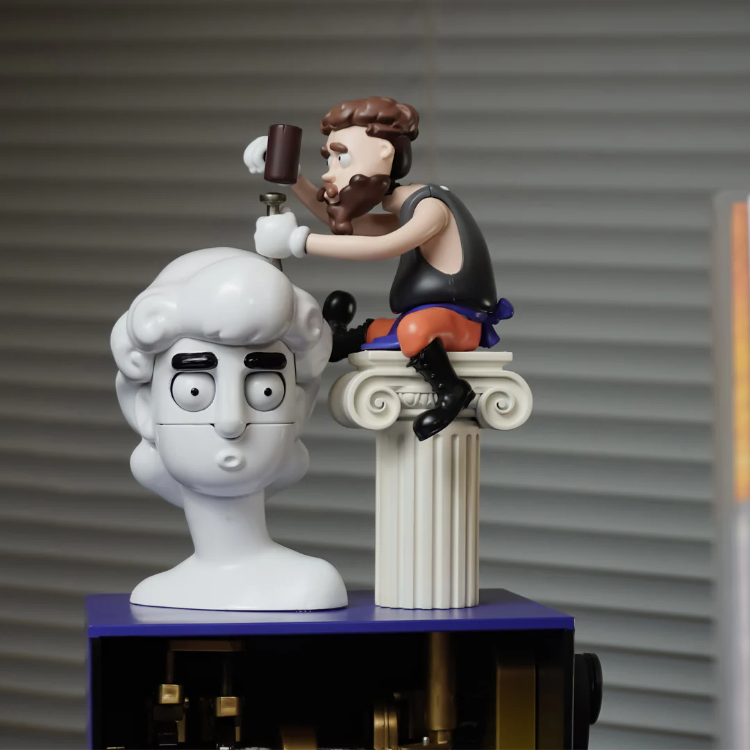 Automata Artist Series-Michelangelo And David - Image 3