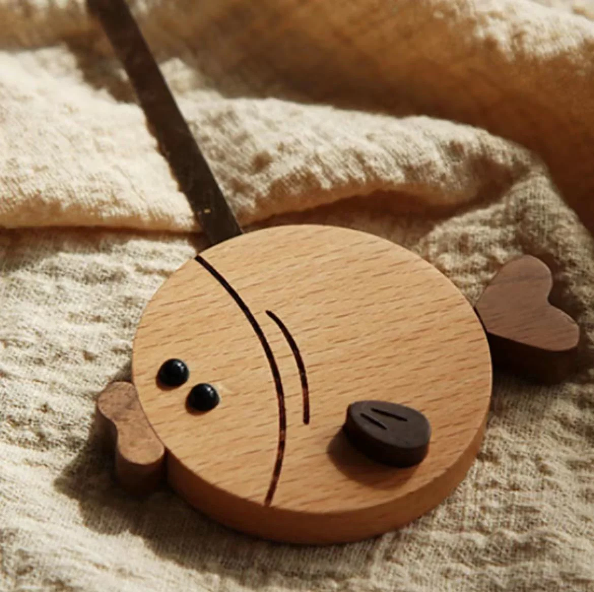 Handmade Wooden Wall Clock - Image 3