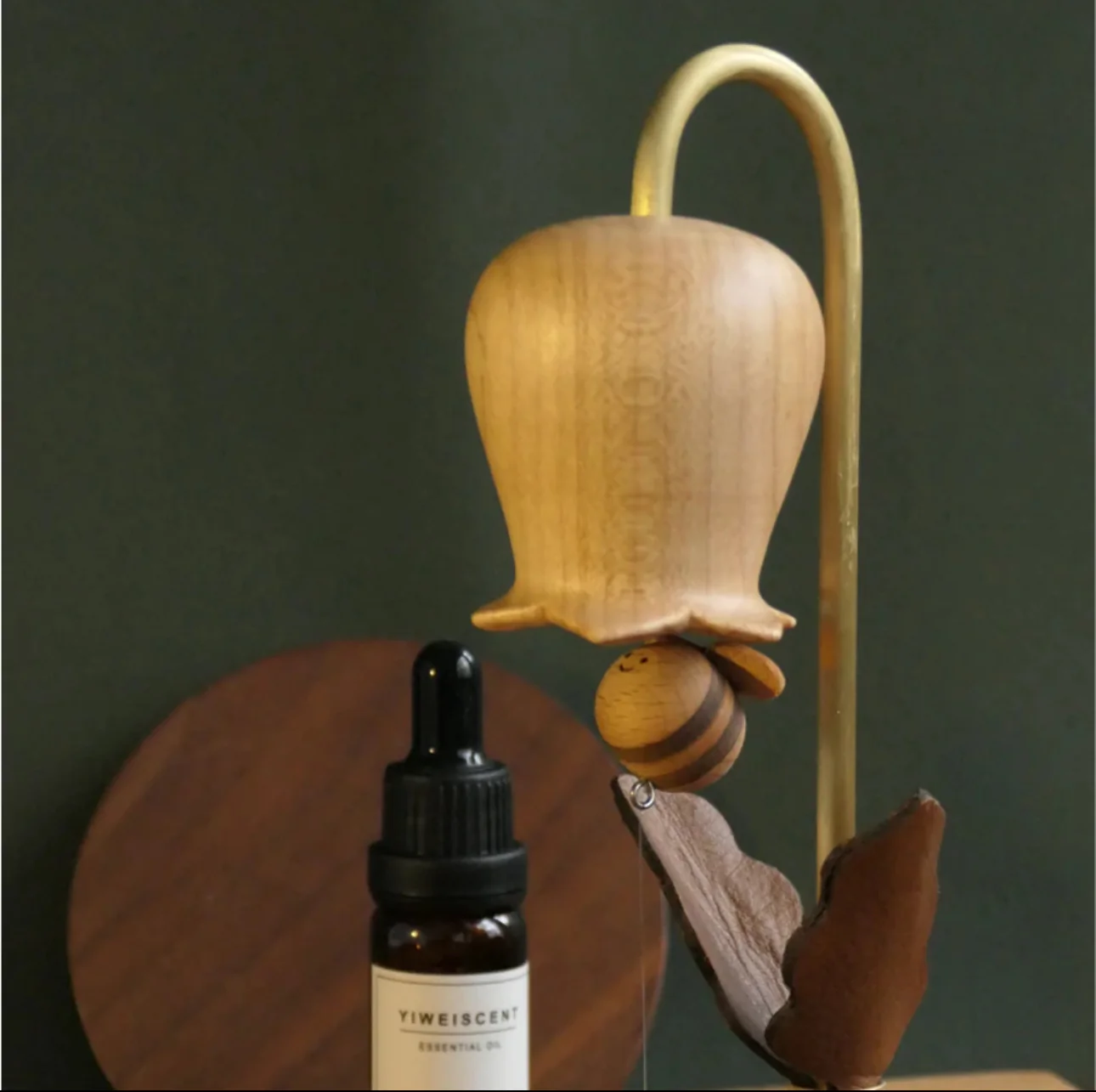 Bee Meets Lily of The Valley--Magnetic Creative Aromatherapy Home Office Decoration - Image 5