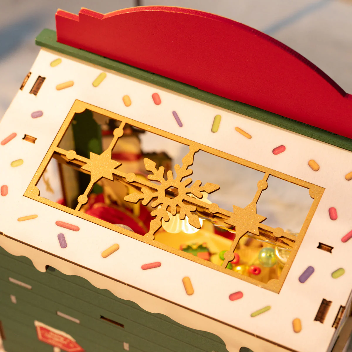 Christmas Candy Stand DIY Miniature House - Image 3