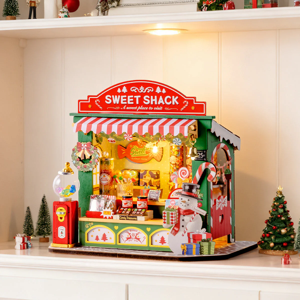 Christmas Candy Stand DIY Miniature House - Image 4