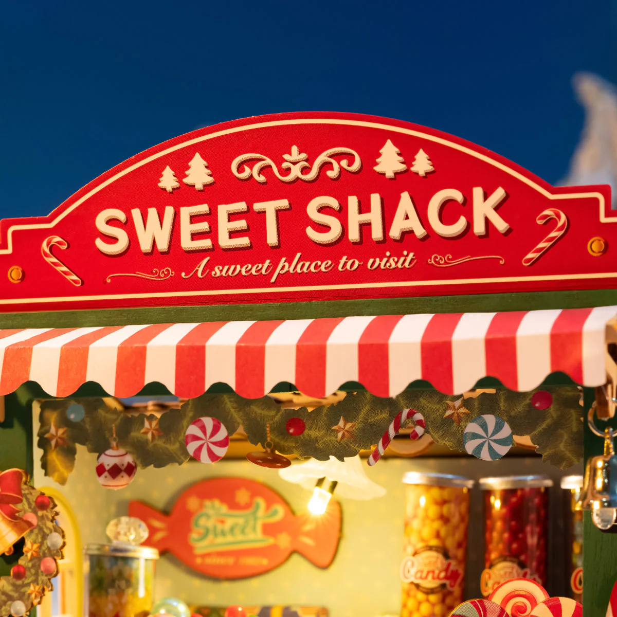 Christmas Candy Stand DIY Miniature House - Image 6