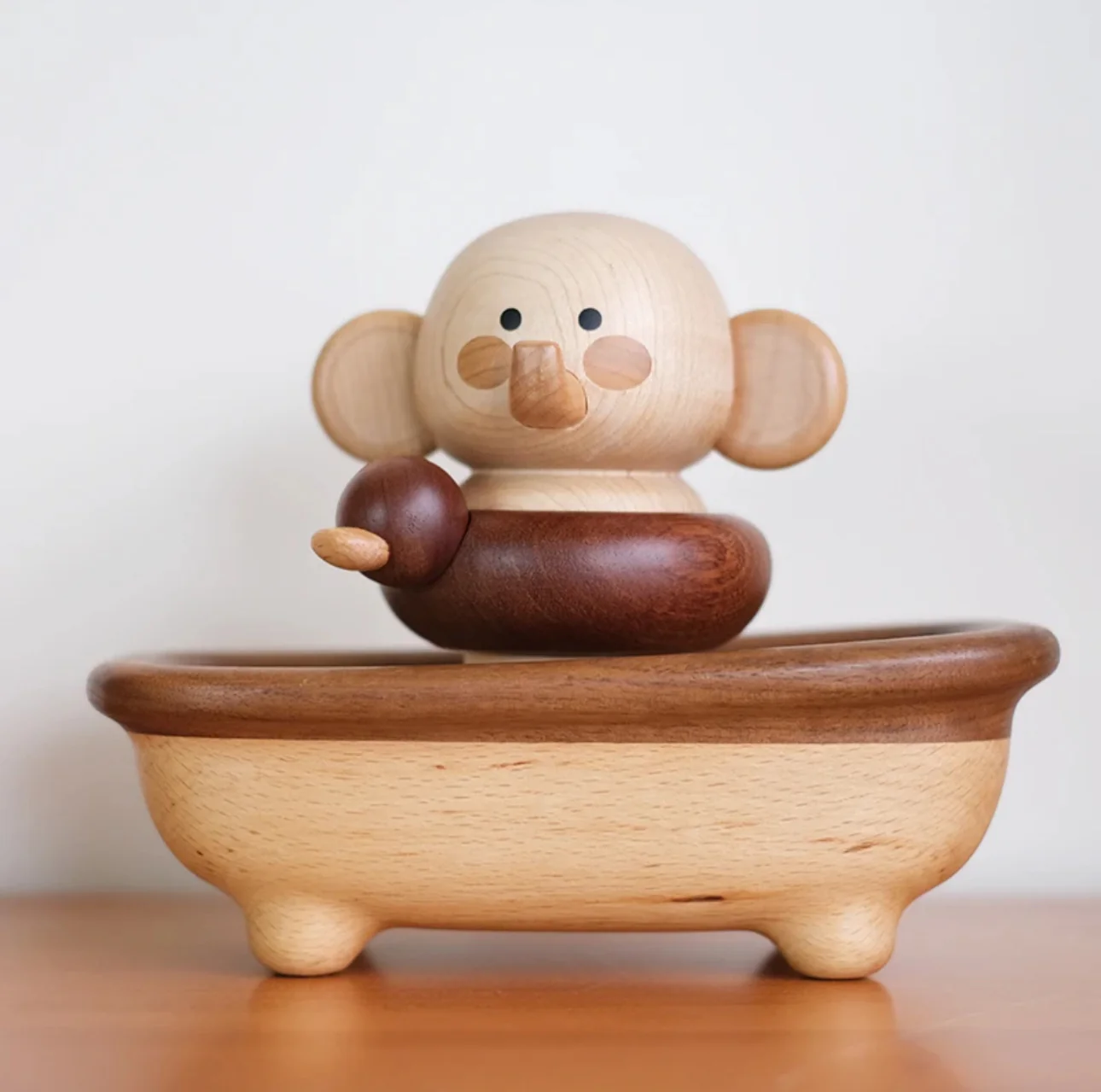 Cute Pets Seaside Vacation Series-Dynamic Aromatherapy Ornaments-Made of 5 Kinds of Precious Wood - Image 4