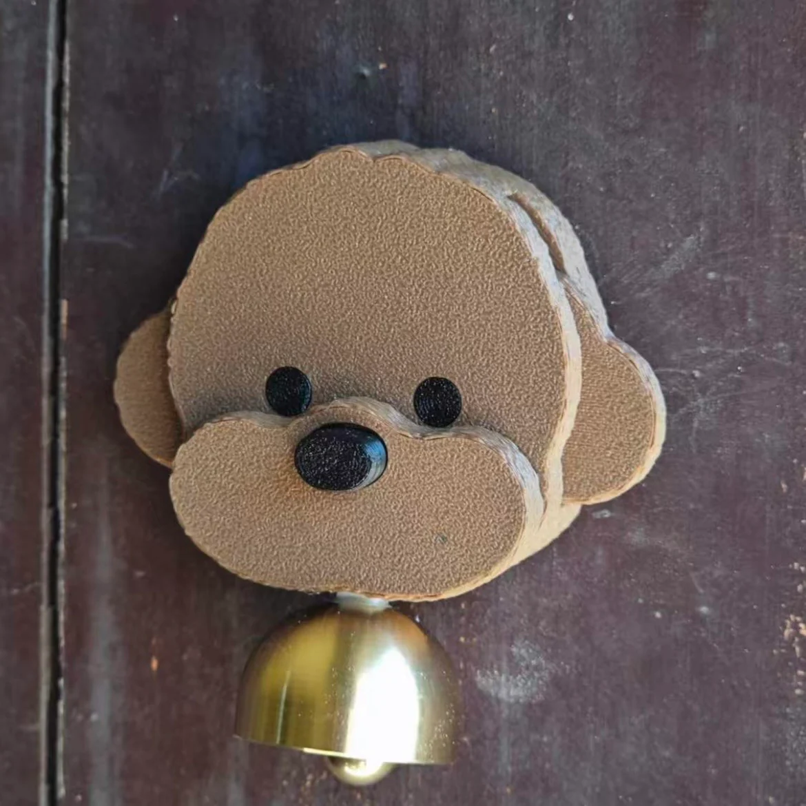 Cute Puppy Door Bell Wall Decor for Entryway | CRAFTSMM - Image 6