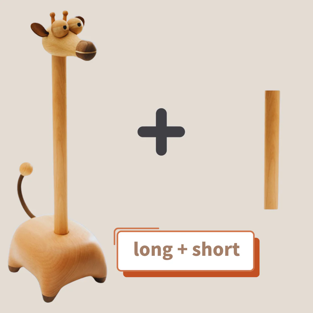 Giraffe Family with Scarves - Image 4