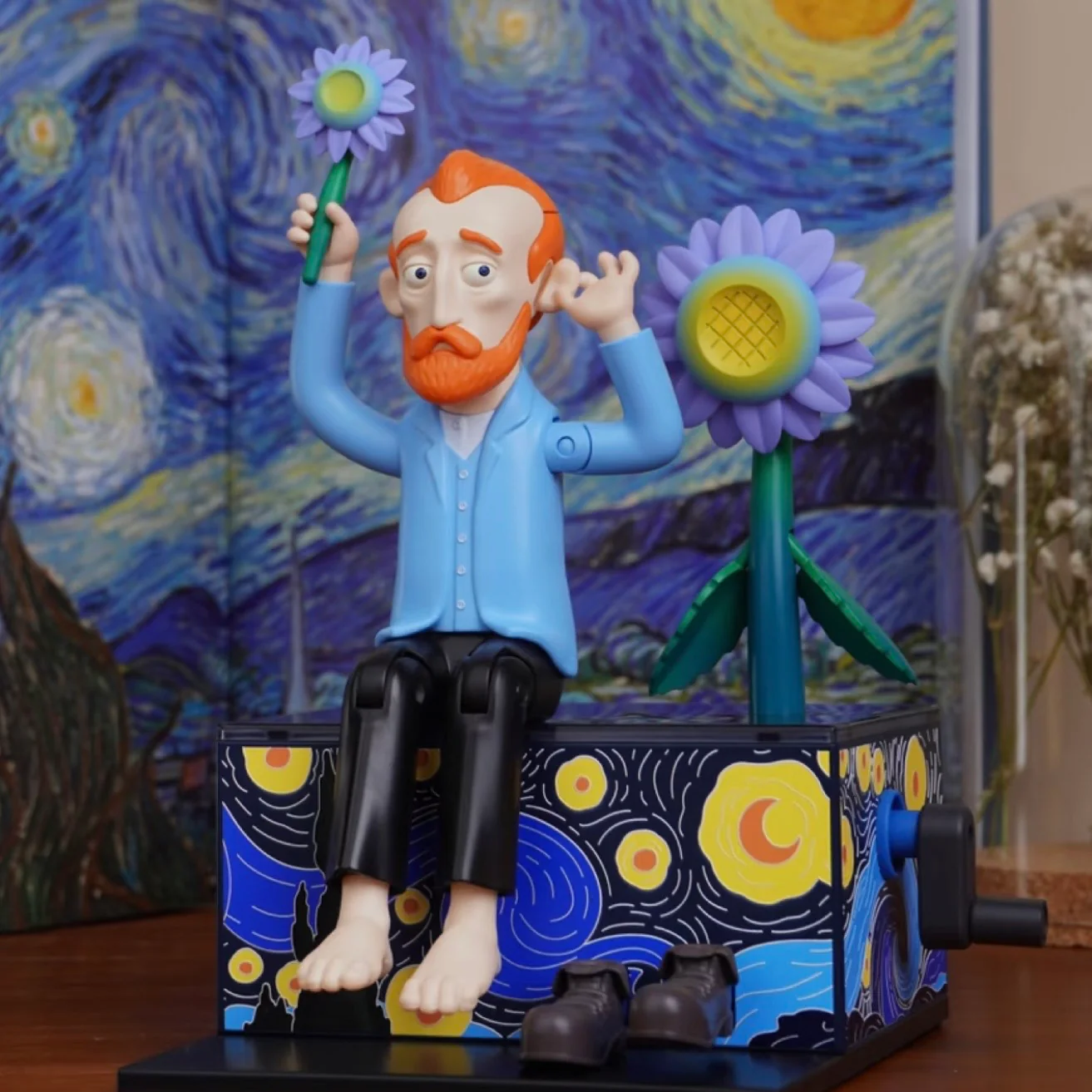 Limited Edition — The Starry Night Vincent van Gogh Automata - Image 4