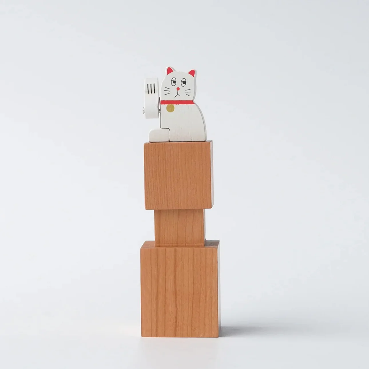 New Arrivals-Lucky Automata Cat Wooden Stamp - Image 2