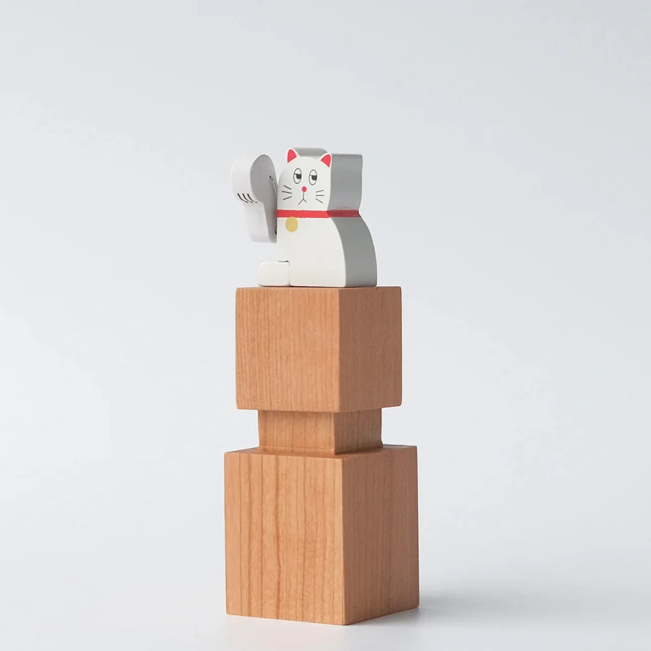 New Arrivals-Lucky Automata Cat Wooden Stamp - Image 3
