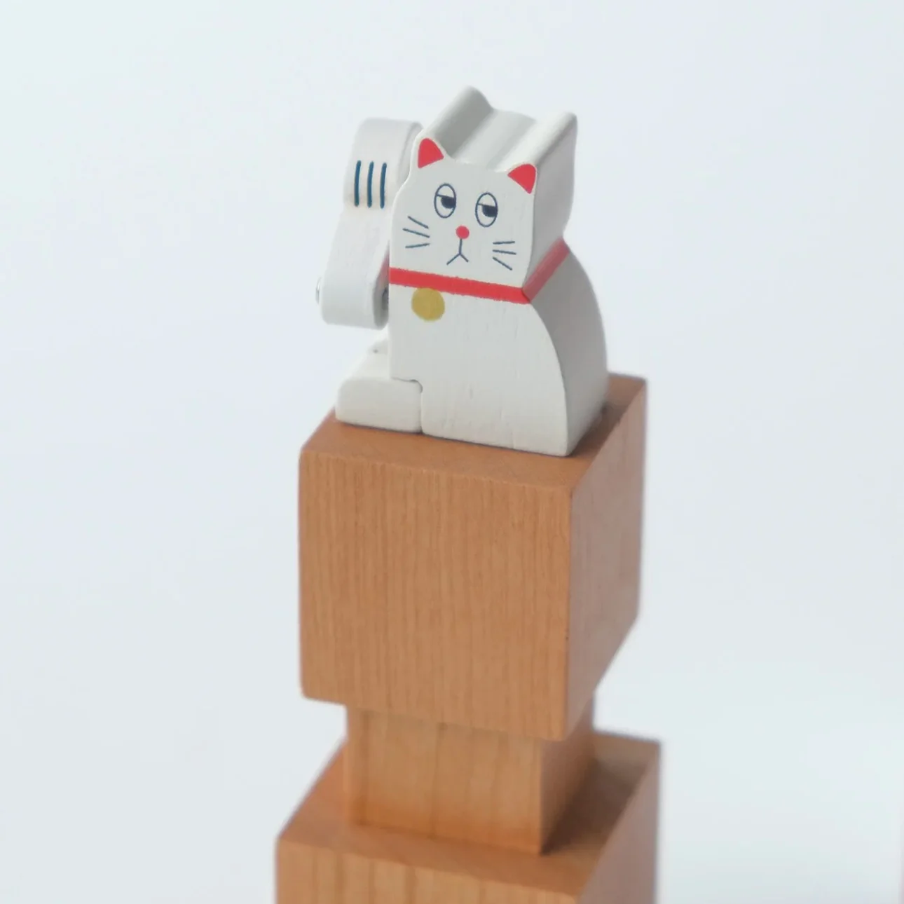 New Arrivals-Lucky Automata Cat Wooden Stamp - Image 4