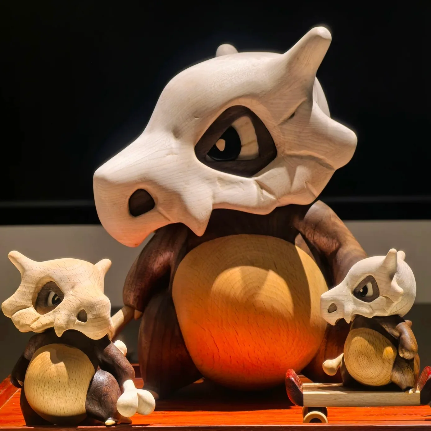 Original Handmade Wooden Max Pokemon Cubone - Image 3
