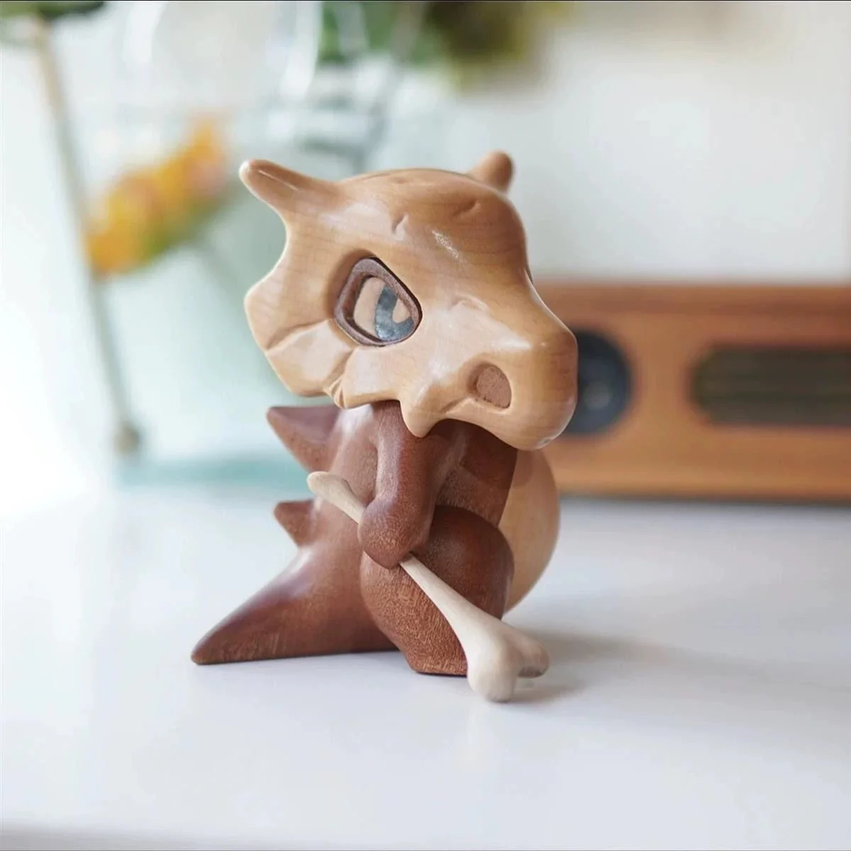 Original Handmade Wooden Max Pokemon Cubone - Image 4