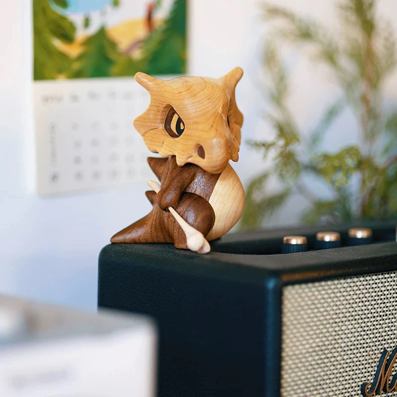 Original Handmade Wooden Max Pokemon Cubone - Image 7