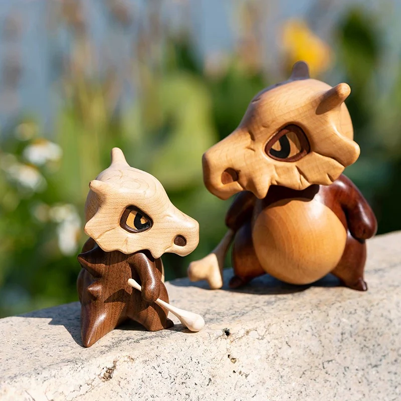 Original Handmade Wooden Max Pokemon Cubone - Image 8