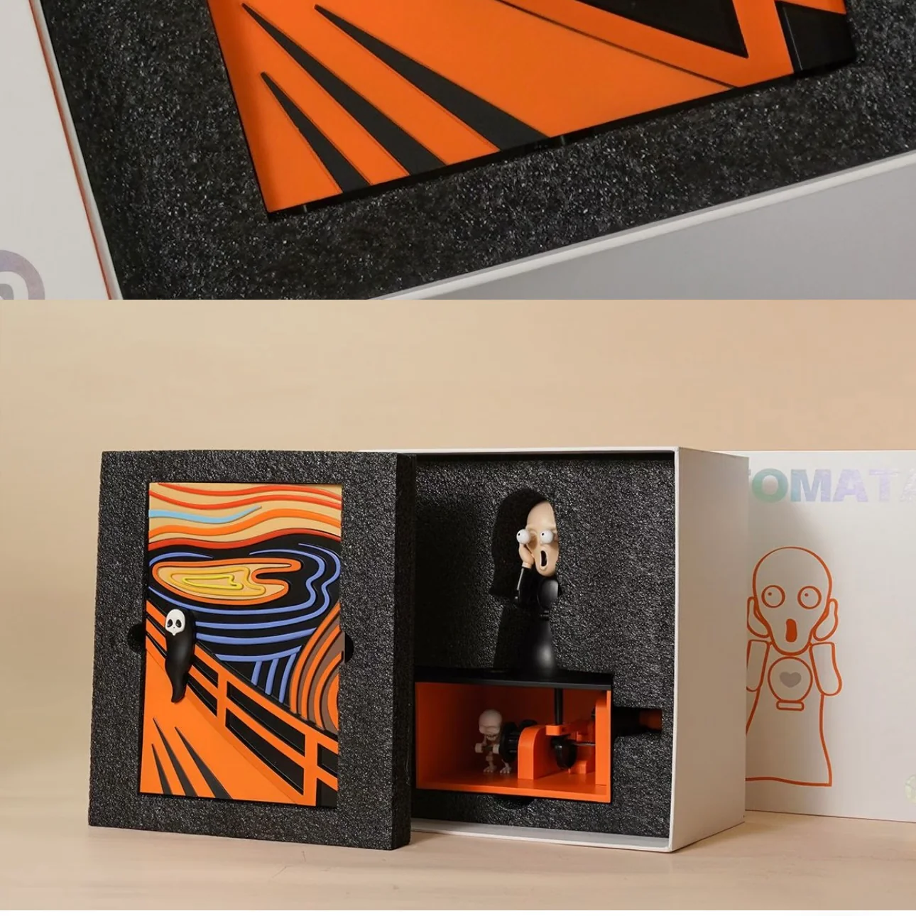 Original 'The Scream' Automata Art - Image 4