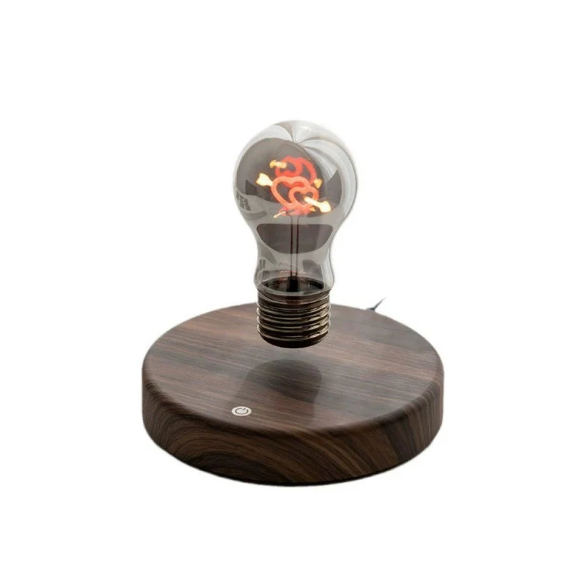 Original Anti-gravity Wood Style Levitating Rainbow Bulb - Image 4