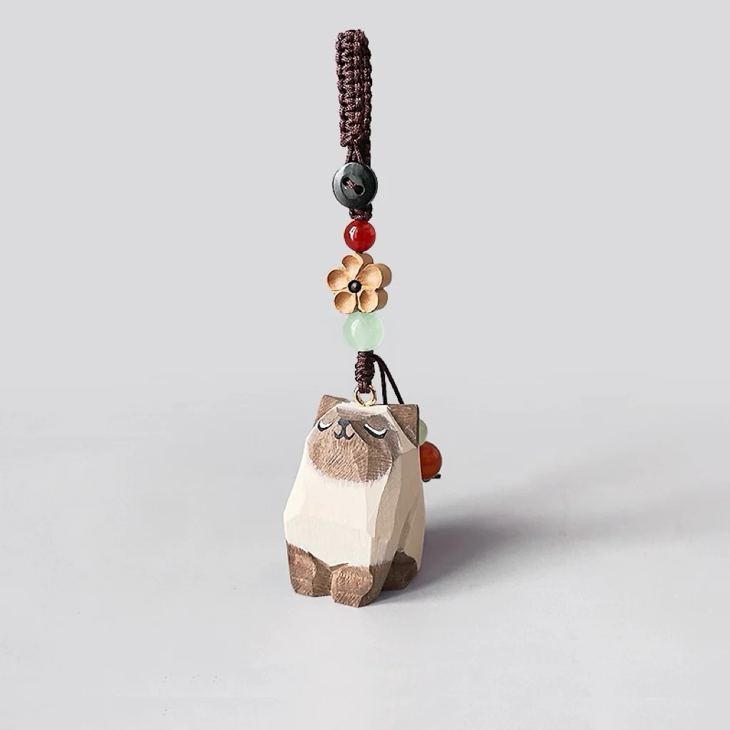 Hand-carved Small Animals Keychain - Image 10