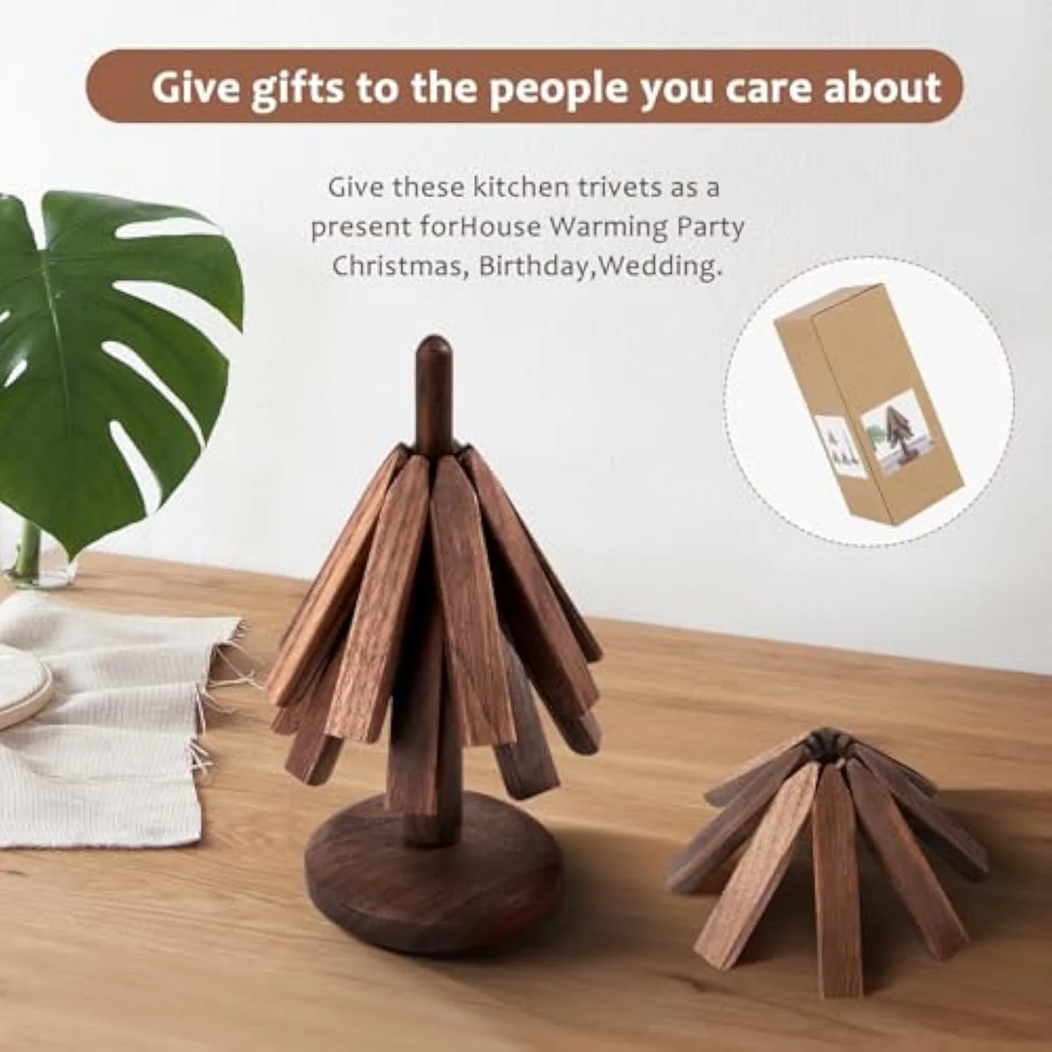 Pine Tree Heal lnsulation Coasters Set - Image 5