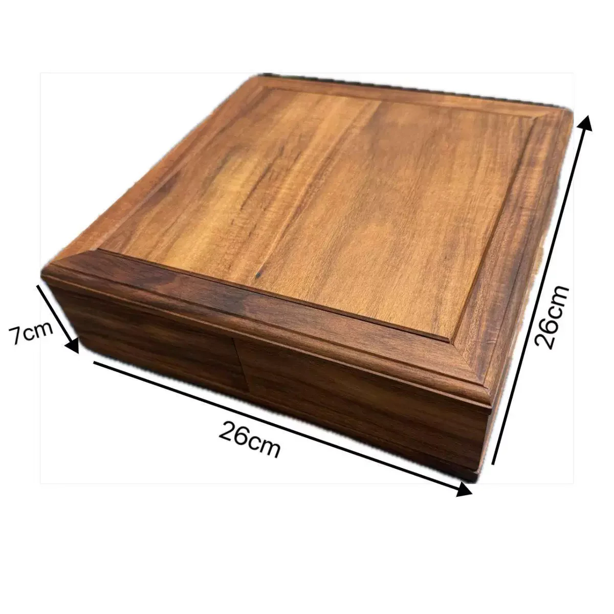 Ultra Multi-Layer Rotating Solid Wood Jewelry Storage Box - Image 7