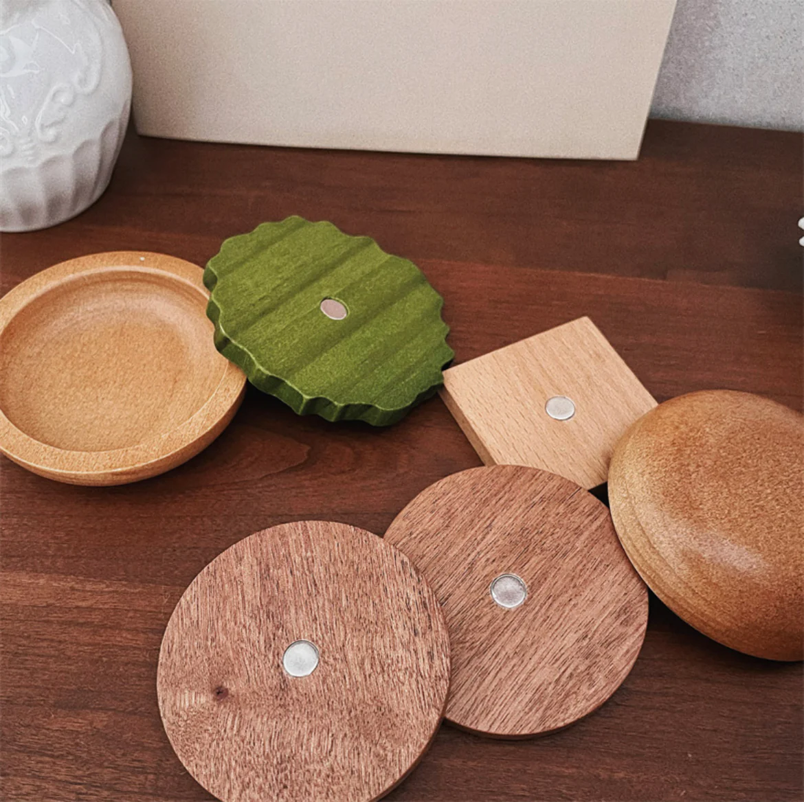 Unique and Stylish Fun Coasters Set for Drinks - Perfect Table Decor and Gift for Housewarming and Birthdays! - Image 2