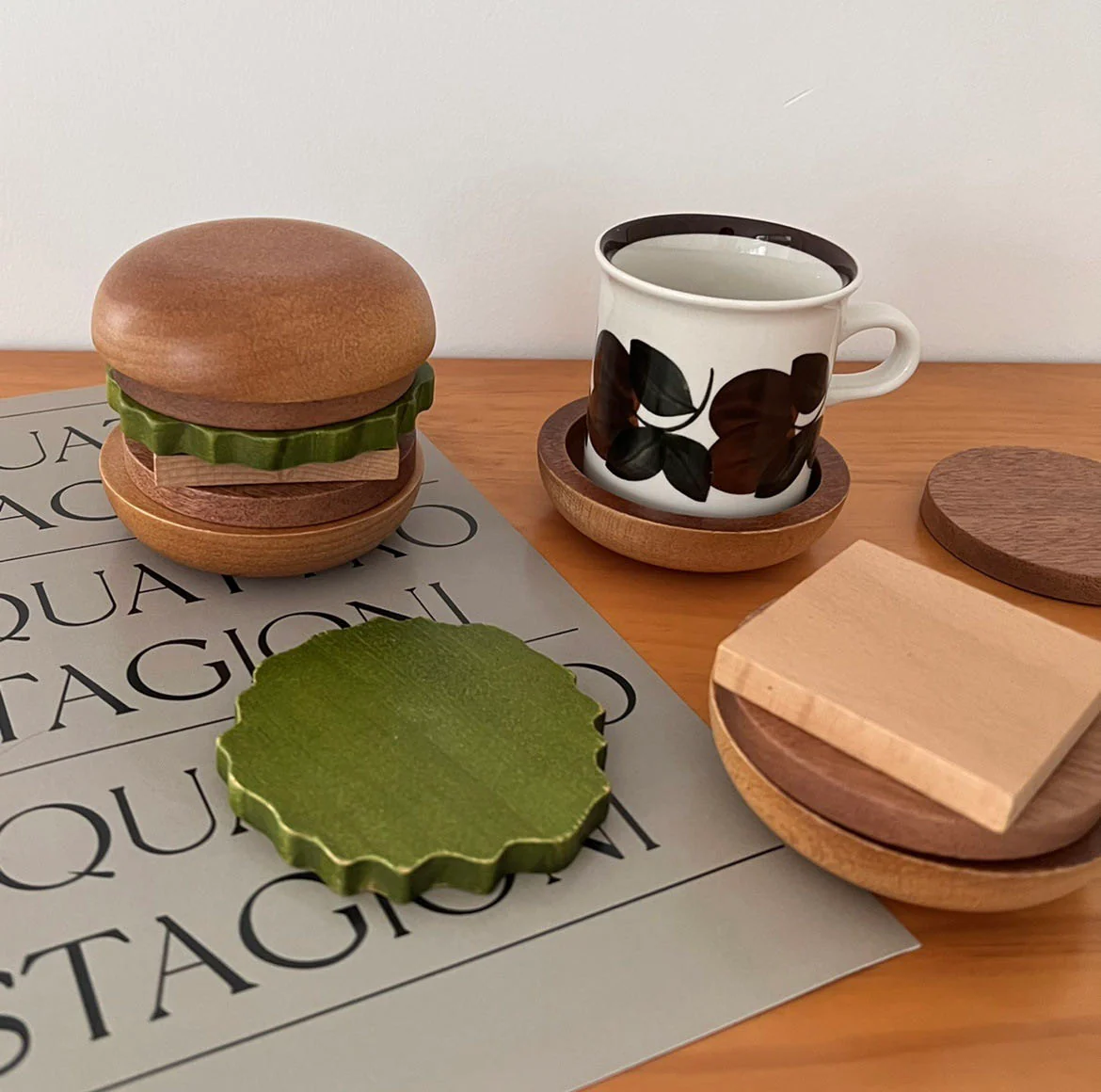 Unique and Stylish Fun Coasters Set for Drinks - Perfect Table Decor and Gift for Housewarming and Birthdays! - Image 3