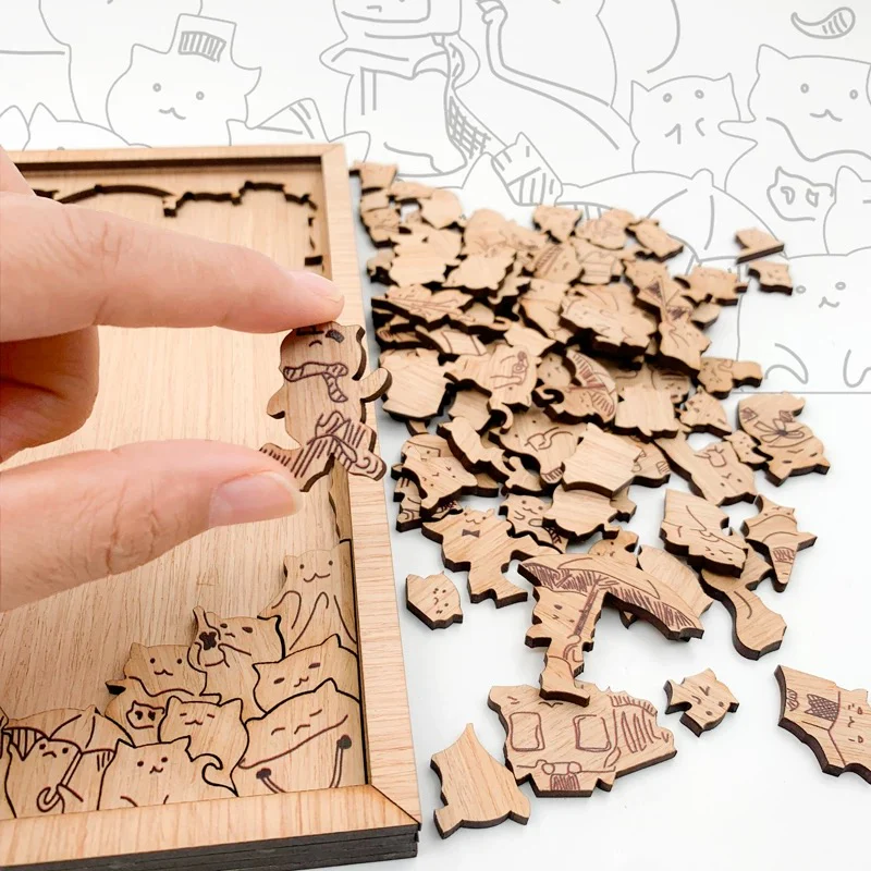 Magnetic Wooden Animal Puzzle Also Double As A  Home Decor - Image 3