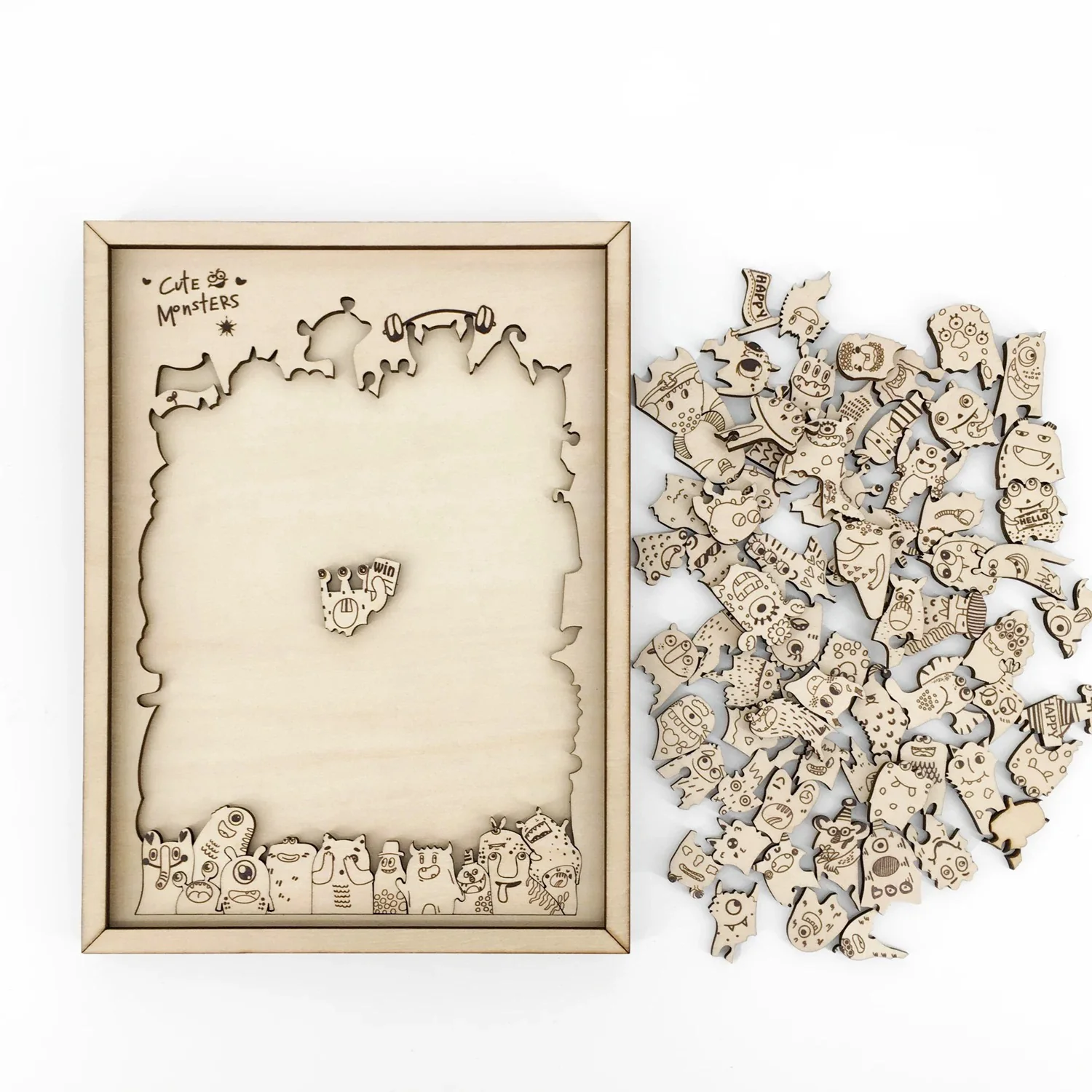 Magnetic Wooden Animal Puzzle Also Double As A  Home Decor - Image 5