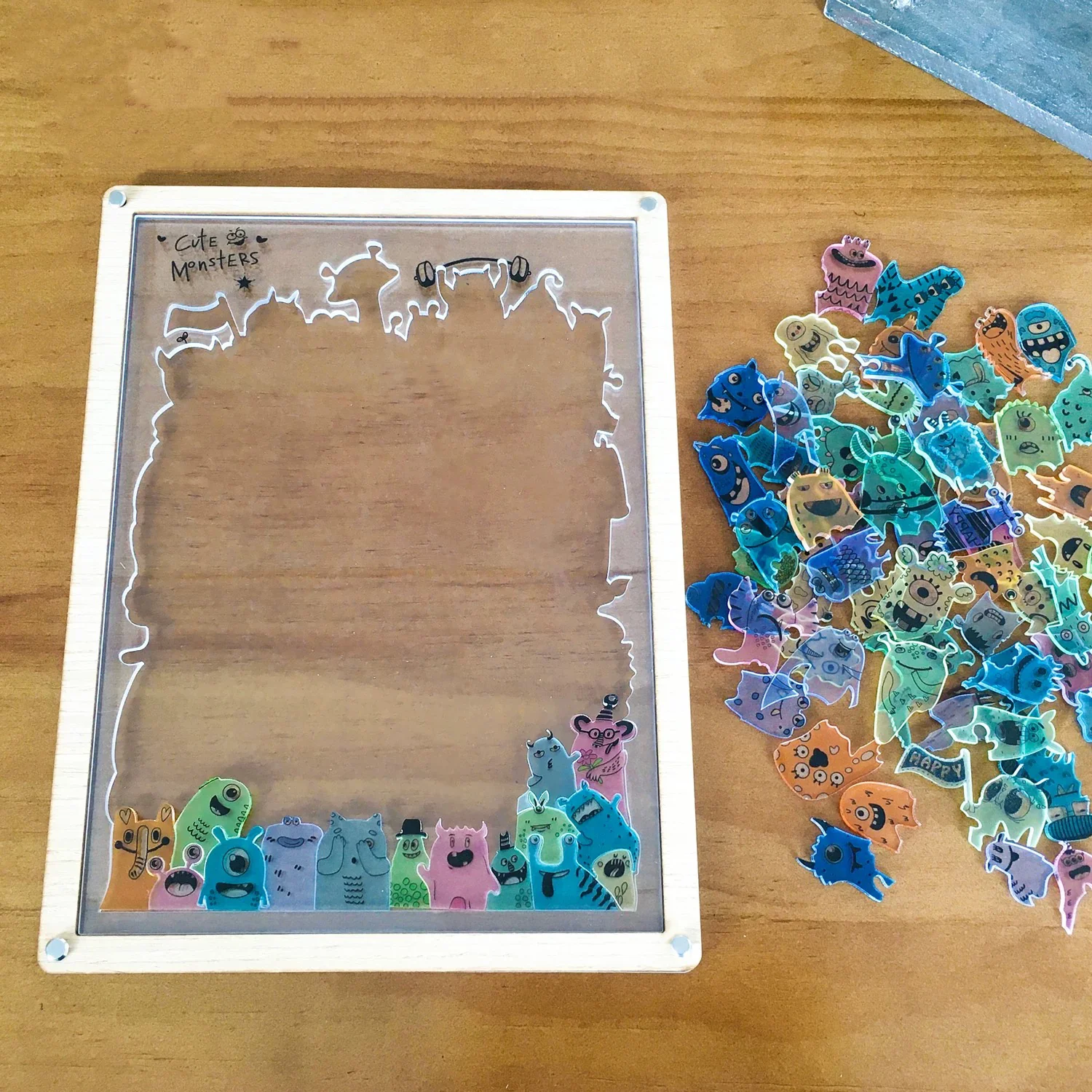 Magnetic Wooden Animal Puzzle Also Double As A  Home Decor - Image 6