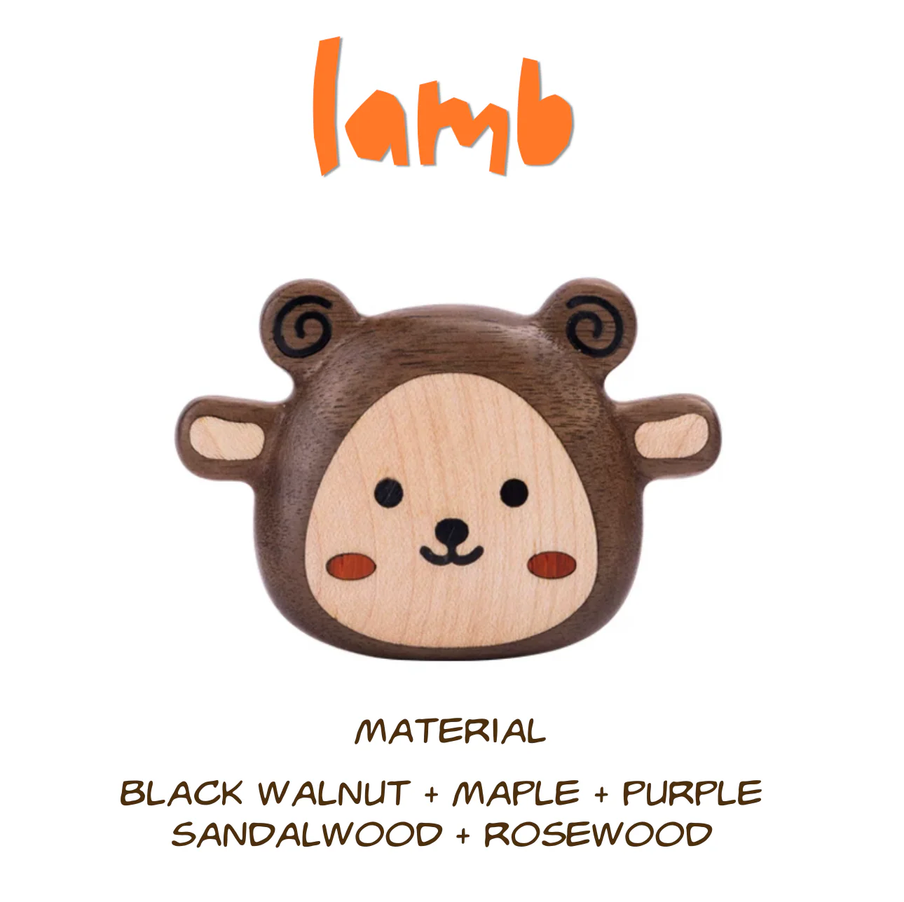 Handmade Super Cute Animals Wooden Fridge Magnet - Image 3